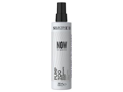 SELECTIVE Now Pump Too 200ml - sprej pre väčší objem vlasov od korienkov