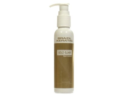 BRAZIL KERATIN Gold Elixir Repair Treatment - regeneračna keratinová starostlivosť 50ml