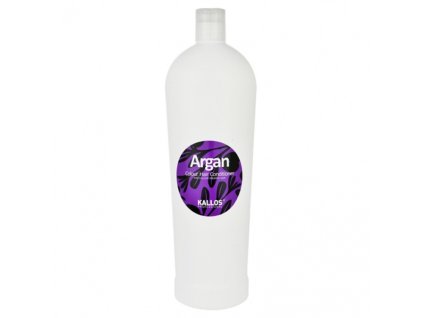 KALLOS Argan Colour Hair Conditioner 1000ml -kondicionér s Arganom na farbené vlasy