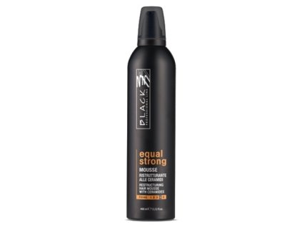BLACK Styling Equal Mousse Strong - penové tužidlo s ceramidmi. Extra silne tužiaci 400ml