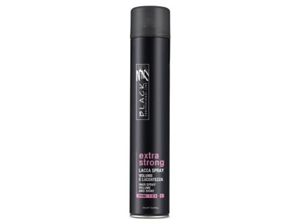 BLACK Styling Extra Strong Spray 750ml - lak na vlasy extra silno tužiaci