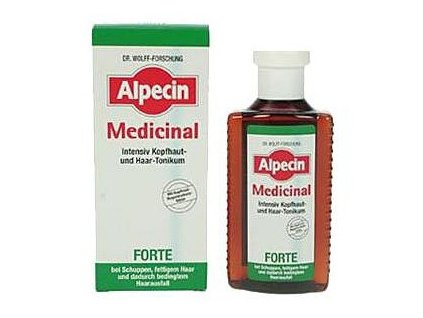 ALPECIN MEDICINAL Intenzívne vlasové tonikum FORTE proti lupinám a vypadávaniu vlasov 200ml