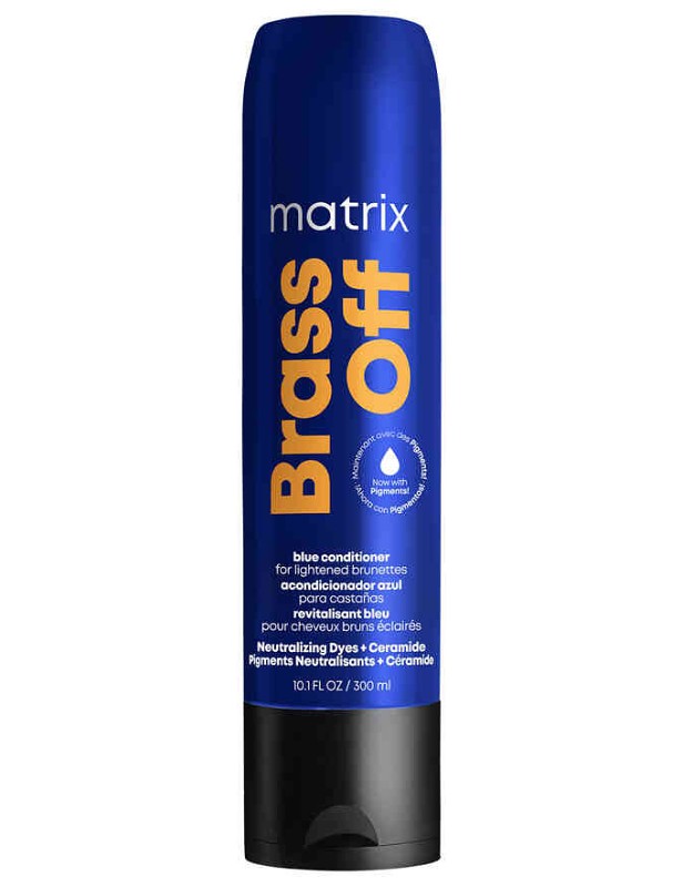 MATRIX Brass Off Blue Conditioner 300ml - kondicionér proti mosadzným a medeným tónom