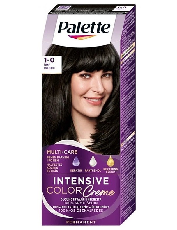 SCHWARZKOPF Palette N1 (1-0) Intensive Color Creme - farba na vlasy - Čierna