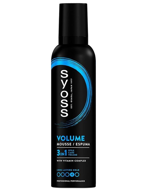 SYOSS Professional VOLUME 3in1 Mousse penové tužidlo pre maximálny objem vlasov 250ml