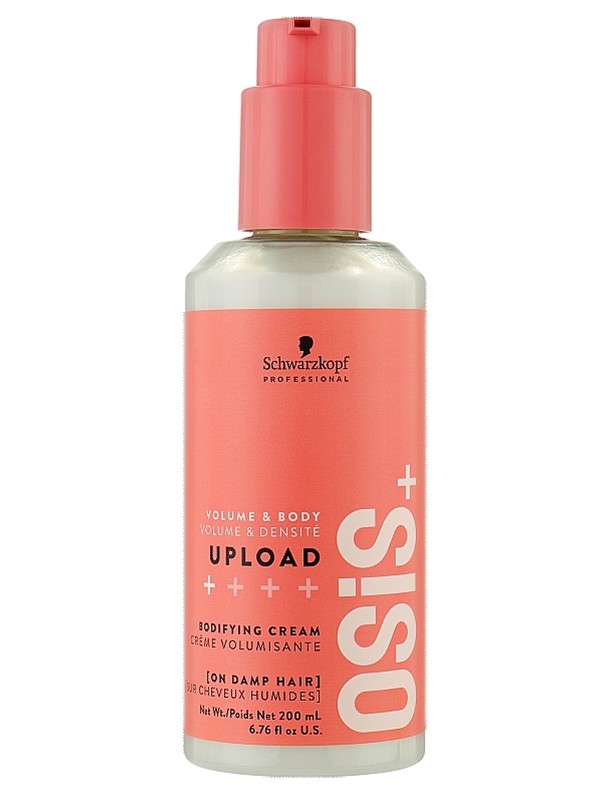 SCHWARZKOPF Osis Upload Volume Cream Medium Control 200ml - objemový krém