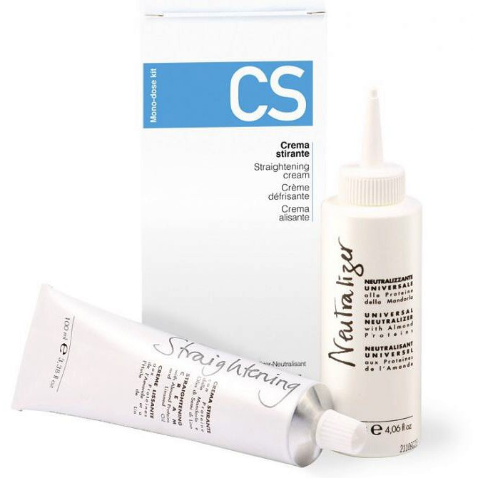 FANOLA CS Straightening Cream 100ml + 120ml - krém na narovnanie vlasov