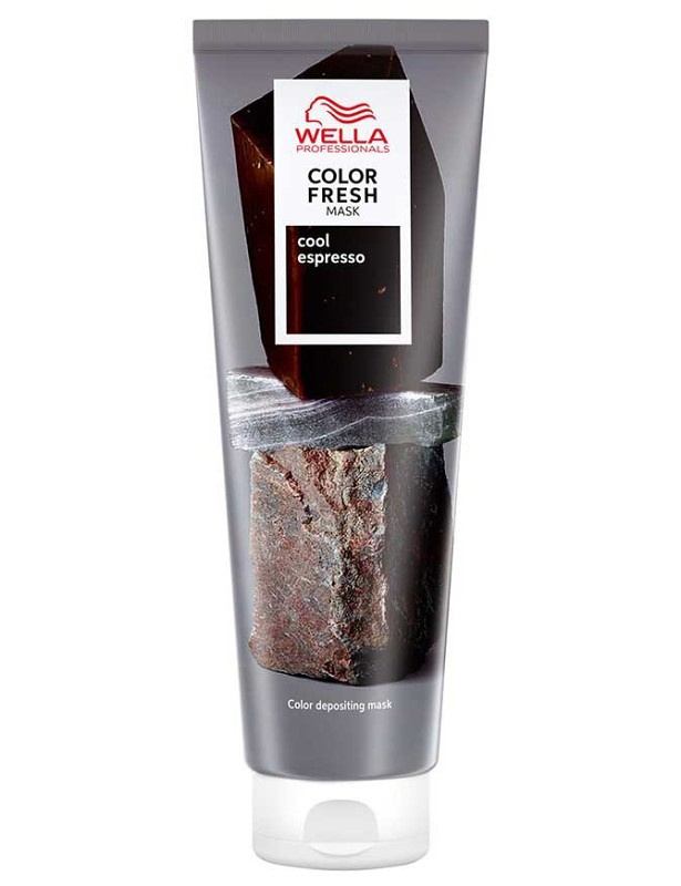 WELLA Professional COOL ESPRESSO Color Fresh Mask 150ml - farbiaci a ošetrujúca maska na vlasy