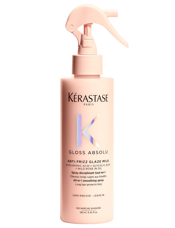 KÉRASTASE Gloss Absolu Anti-Frizz Glaze Milk 190ml - multifunkčný sprej proti krepovateniu vlasov