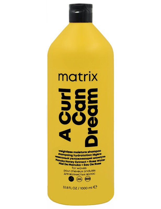 MATRIX Total Results A Curl Can Dream Weightless Shampoo 1000ml - ľahký hydratačný šampón pre vlnité vlasy