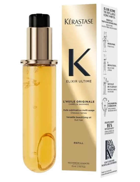 KÉRASTASE Elixir Ultime L´Huile Originale Refill 75ml - luxusný regeneračný olej - náhradná náplň