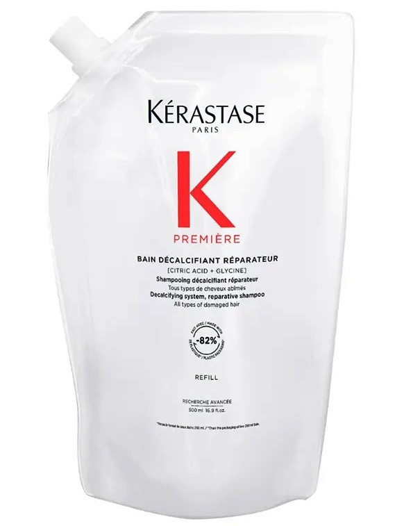 KÉRASTASE Premiére Bain Décalcifiant Réparateur Refill 500ml - šampón pre poškodené vlasy - náhradná náplň