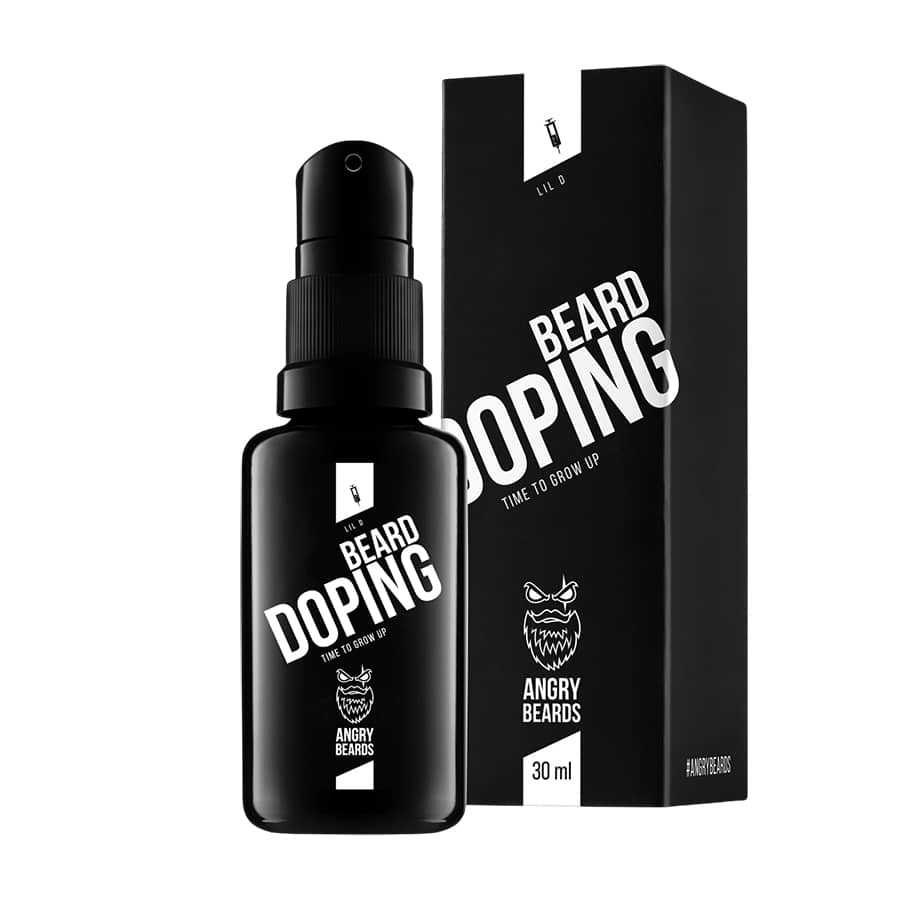 Prípravok na rast fúzov ANGRY BEARDS Beard Doping 30 ml