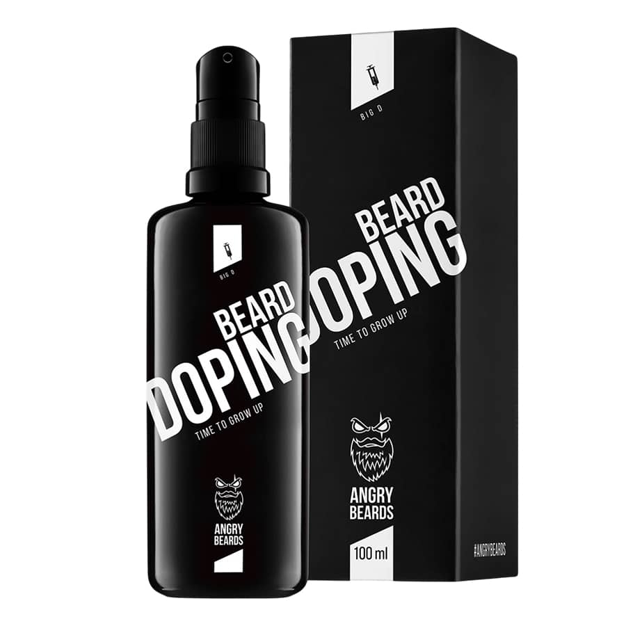 Prípravok na rast fúzov ANGRY BEARDS Beard Doping BIG D 100 ml