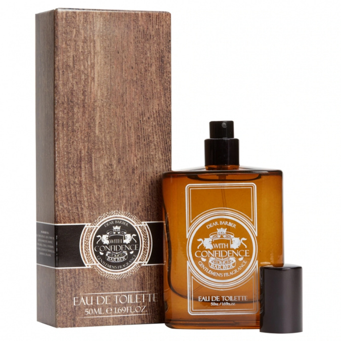 Toaletní voda DEAR BARBER With Confidence 50 ml