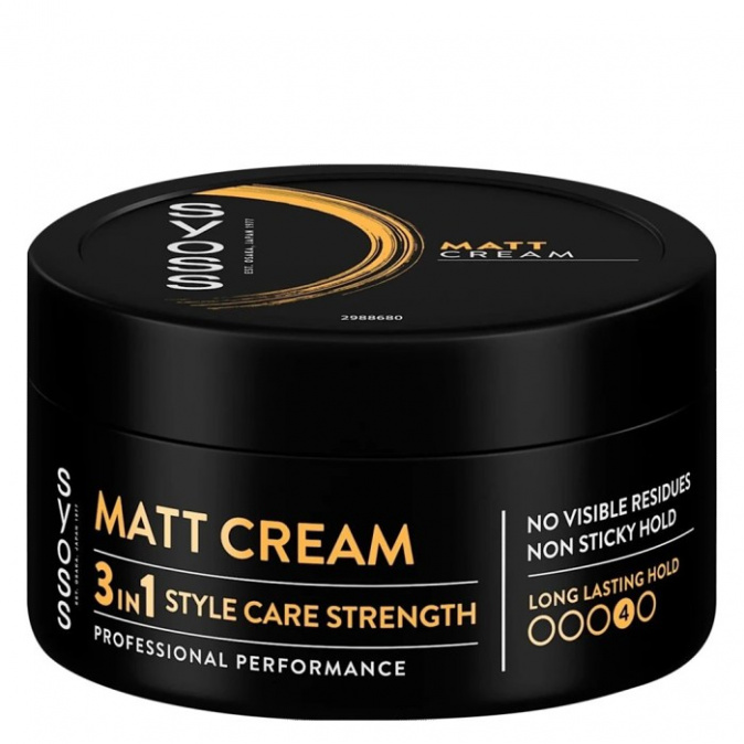 SYOSS Professional MATT Cream 3in1 100ml - zmatňujúca stylingová pasta na vlasy