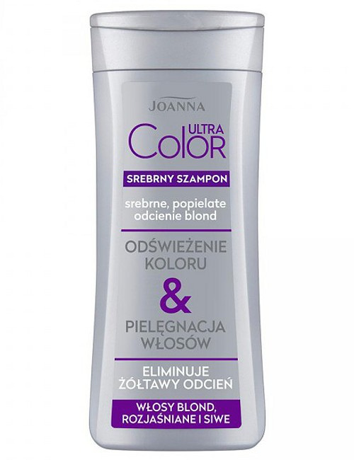 JOANNA Ultra Color Silver Shampoo 200ml - strieborný šampón pre studenú blond