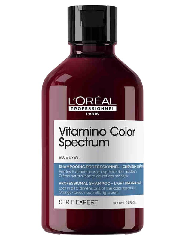 L´ORÉAL Expert Vitamino Color Spectrum Blue Shampoo 300ml - modrý šampón na neutralizáciu oranžových tónov