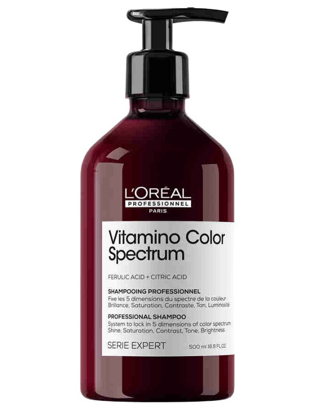 L´ORÉAL Expert Vitamino Color Spectrum Shampoo 500ml - ošetrujúci šampón pre farbené vlasy