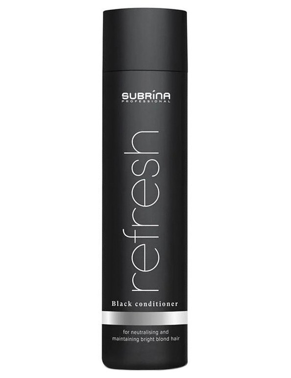 SUBRÍNA Refresh Black Conditioner 250ml - čierny kondicionér pre chladný odtieň blond vlasov