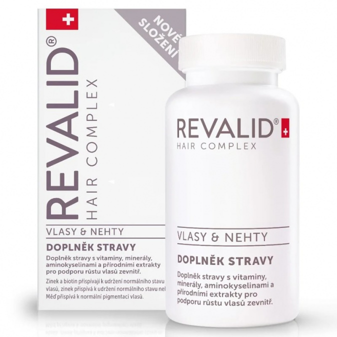 REVALID Hair Complex 90 kapsúl - vitamíny pre podporu rastu vlasov