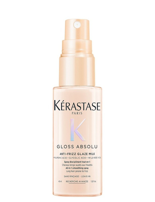 KÉRASTASE Gloss Absolu Anti-Frizz Glaze Milk 45ml - multifunkčný sprej proti krepovateniu vlasov