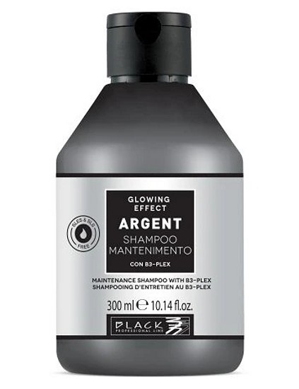 BLACK Argent Glowin Effect Shampoo 300ml - posilňujúci a obnovujúci šampón