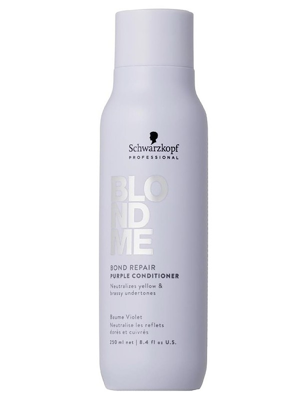 SCHWARZKOPF BlondMe Purple Conditioner 250ml - kondicionér pre ľadovo chladnú blond