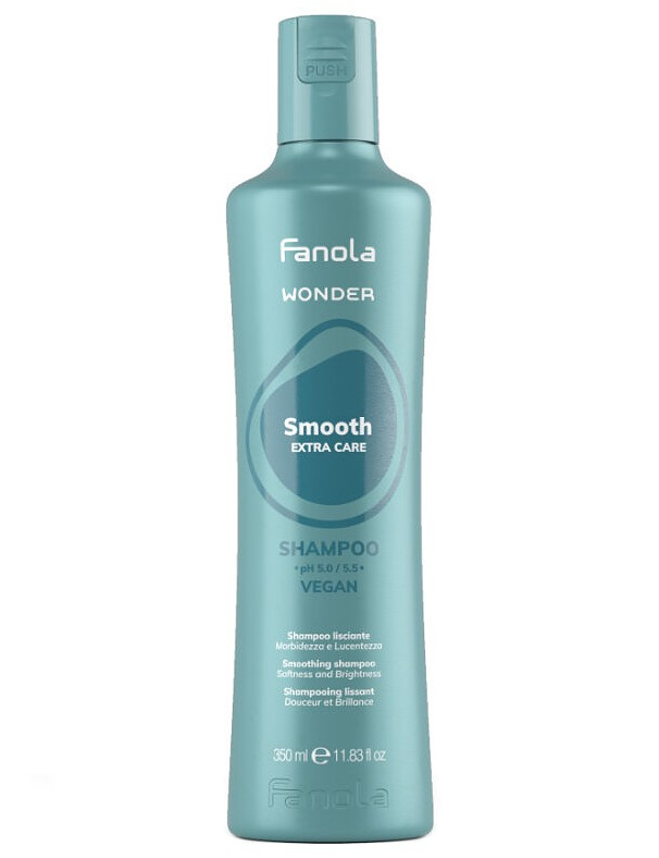 FANOLA Wonder Smooth Shampoo 350ml - uhladzujúci šampón proti krepateniu vlasov