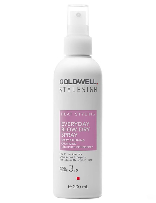 GOLDWELL StyleSign Heat Styling Everyday Blow-Dry Spray 200ml - sprej na tepelnú ochranu