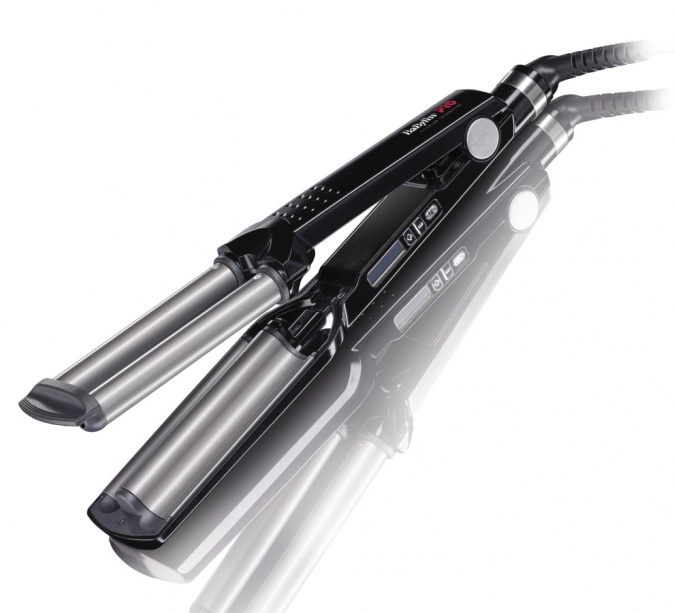 BABYLISS PRO 2369TTE Ionic 3D Waver profi trojkulma na vlasy - priemer 19-19-19mm - ZĽAVA, ROZBALENÉ