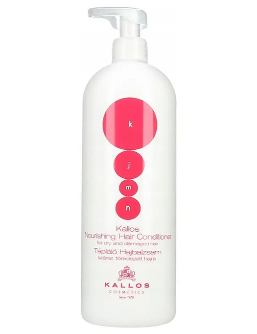 KALLOS KJMN Nourishing Conditioner 1000ml - kondicionér na suché lámavé vlasy