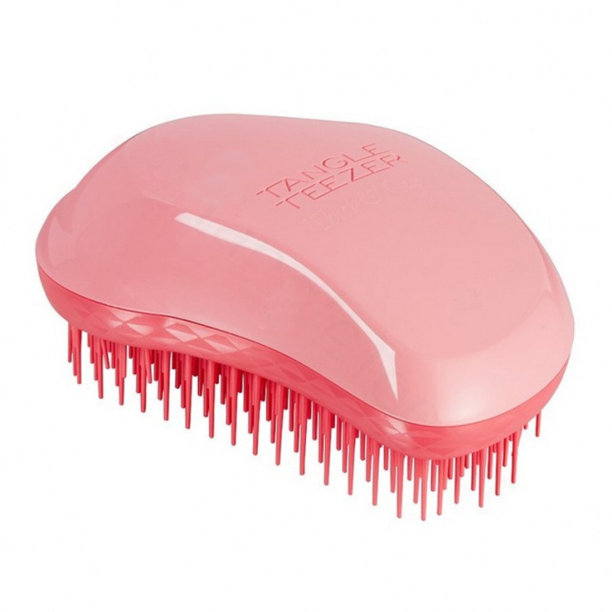 TANGLE TEEZER Original Thick and Curly - kefa pre husté a kučeravé vlasy - růžová