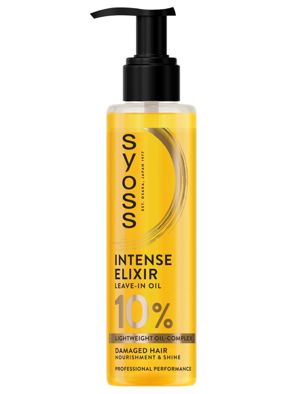 SYOSS Intense Elixir Leave-In Oil 100ml - regeneruje a dodává hebkosť vlasom