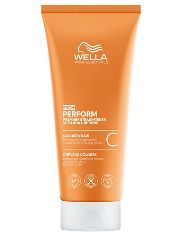 WELLA Perform Pro+ Straightener C 200ml - narovnávač pre farbené vlasy