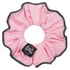 INVISIBOBBLE SPRUNCHIE Pink Mantra - Látková gumička do vlasov - ružová s čiernym okrajom