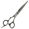 Kadeřnické nůžky pro leváky MR. MUSTACHE Craft Silver left