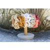 Mušelínová scrunchie CAMEL