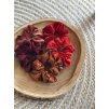 Sametová scrunchie RED