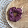 Hedvábná scrunchie INDIAN RED