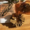 Manšestrová scrunchie KHAKI