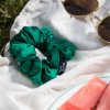 Scrunchie z plavkoviny JADE GREEN