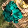Scrunchie z plavkoviny JADE GREEN