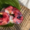Hedvábná scrunchie PEACH