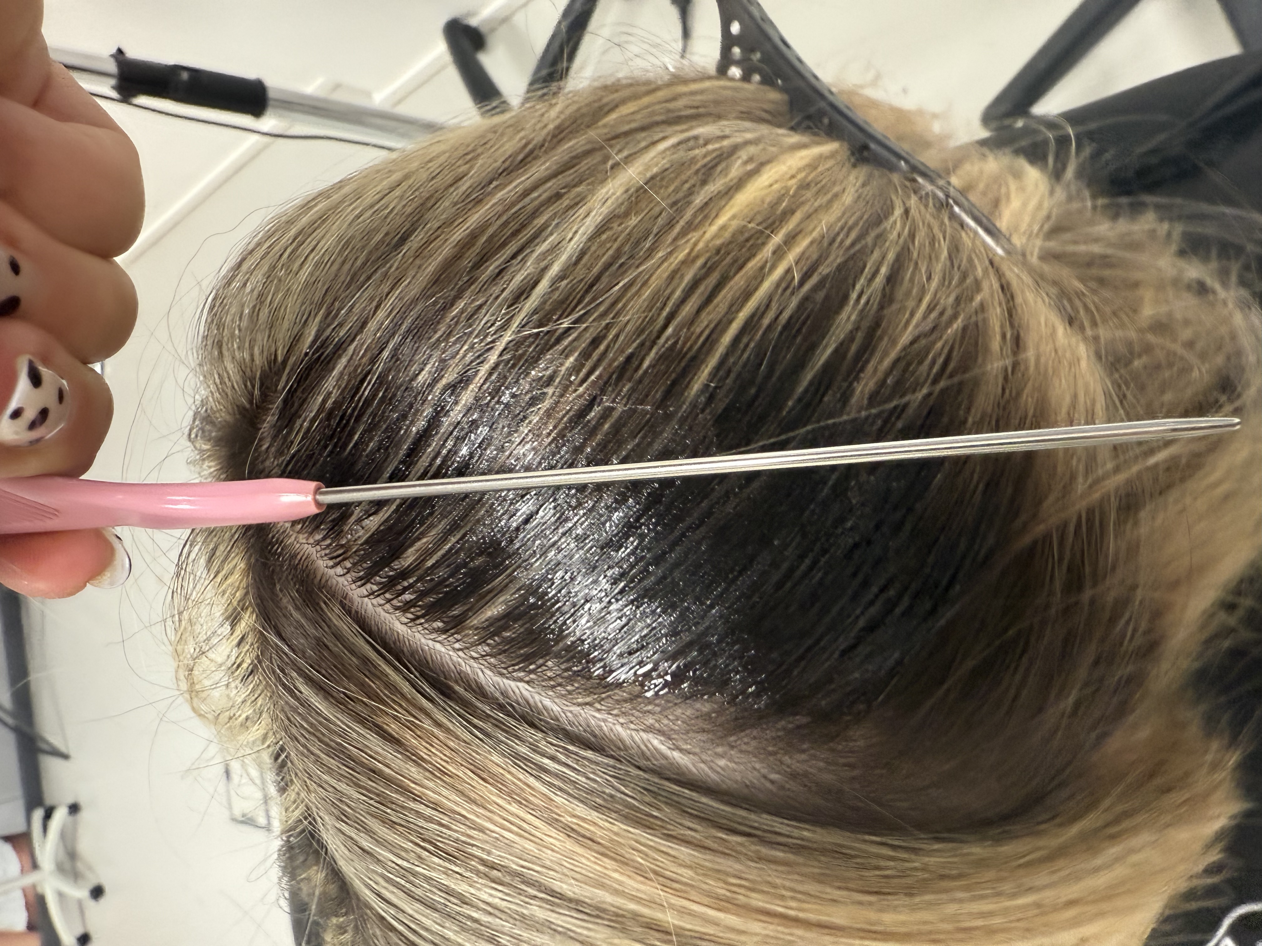 Tónování a propojení odstínů ve finální fázi