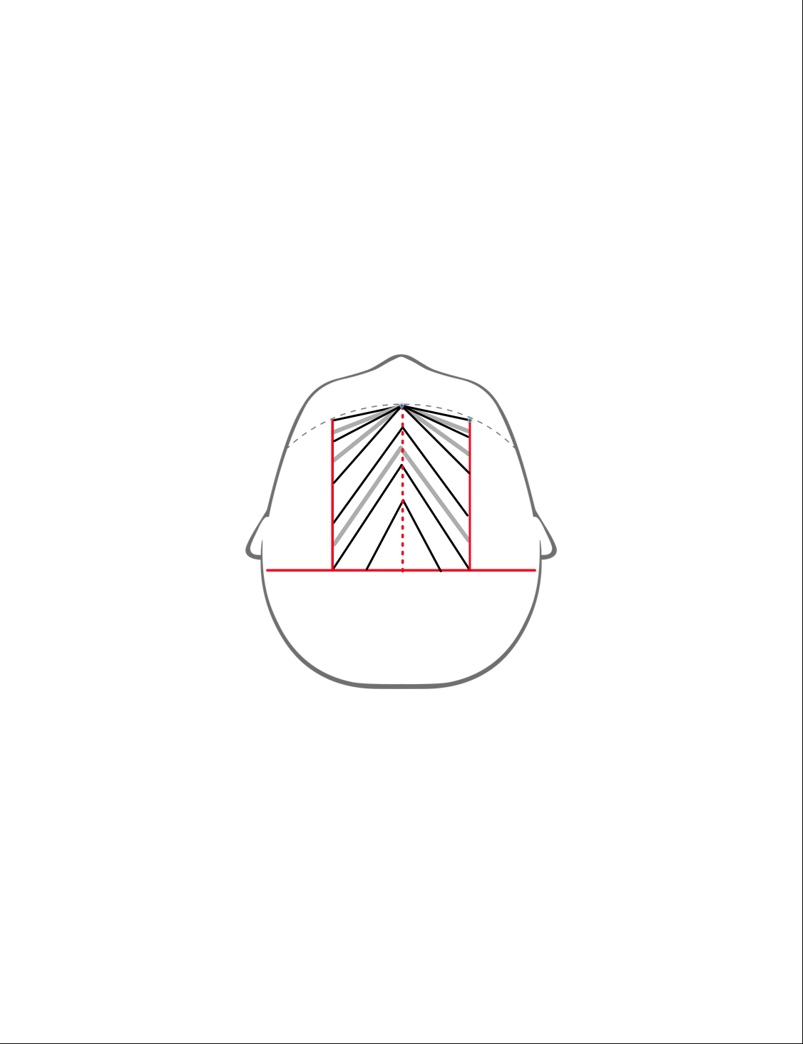 Kontrast černých a stříbrných fólií pro nepravidelnost