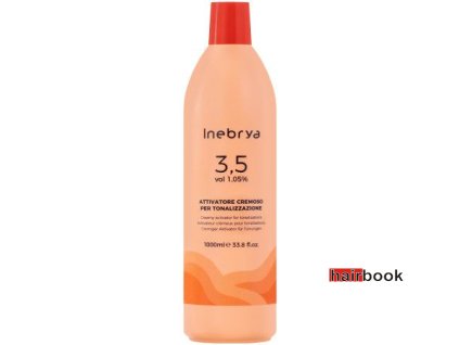 inebrya emulsion oxydant lub aktywator w kremie do farb inebrya color 105 21 3 6 9 lub 12 1000ml