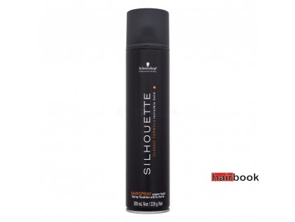Schwarzkopf lak Silhouette čierny - 300 ml