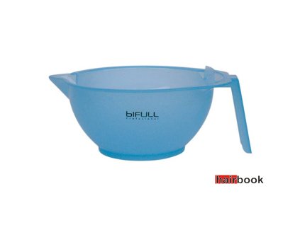 Bifull miska s hrebienkom a rúčkou modrá - 310 ml