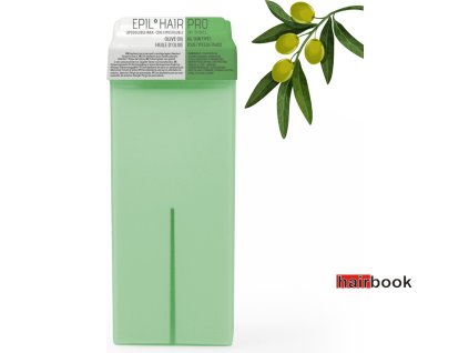 Sibel Epil Hair Pro Olive oil depilačný vosk široký  - 110 ml